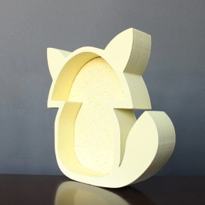 Фігурна коробка для квітів Лисиця